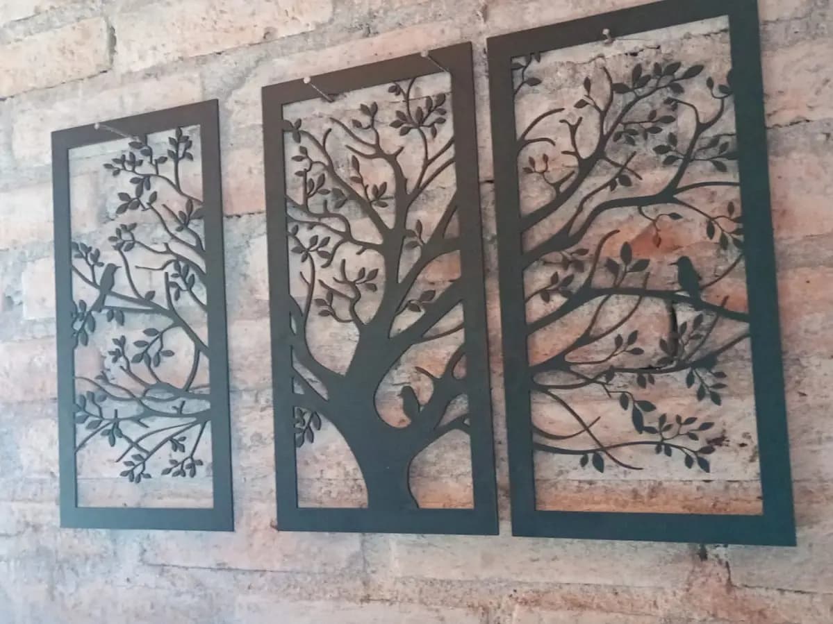 Tríptico Árbol Sabana